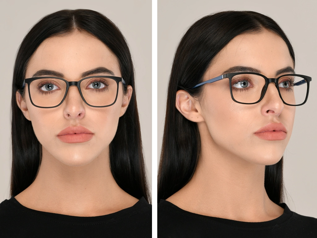 Feel Good Collection Tate 51 Matte Black/Blue