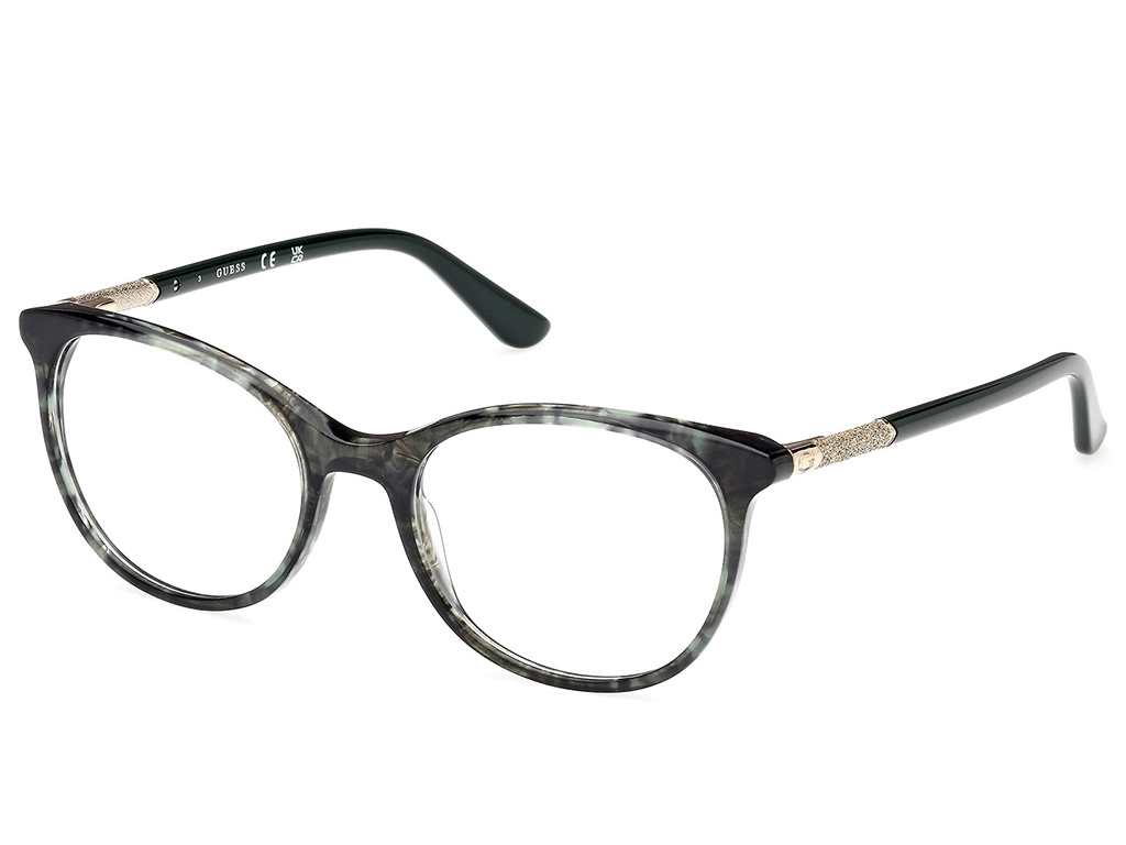 Guess GU2657-N 098 52 Dark Green Havana