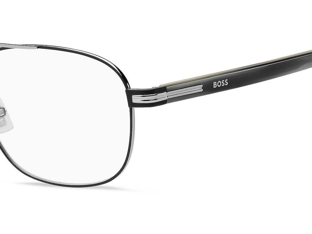 Hugo Boss BOSS 1756 TI7 Black Silver 54