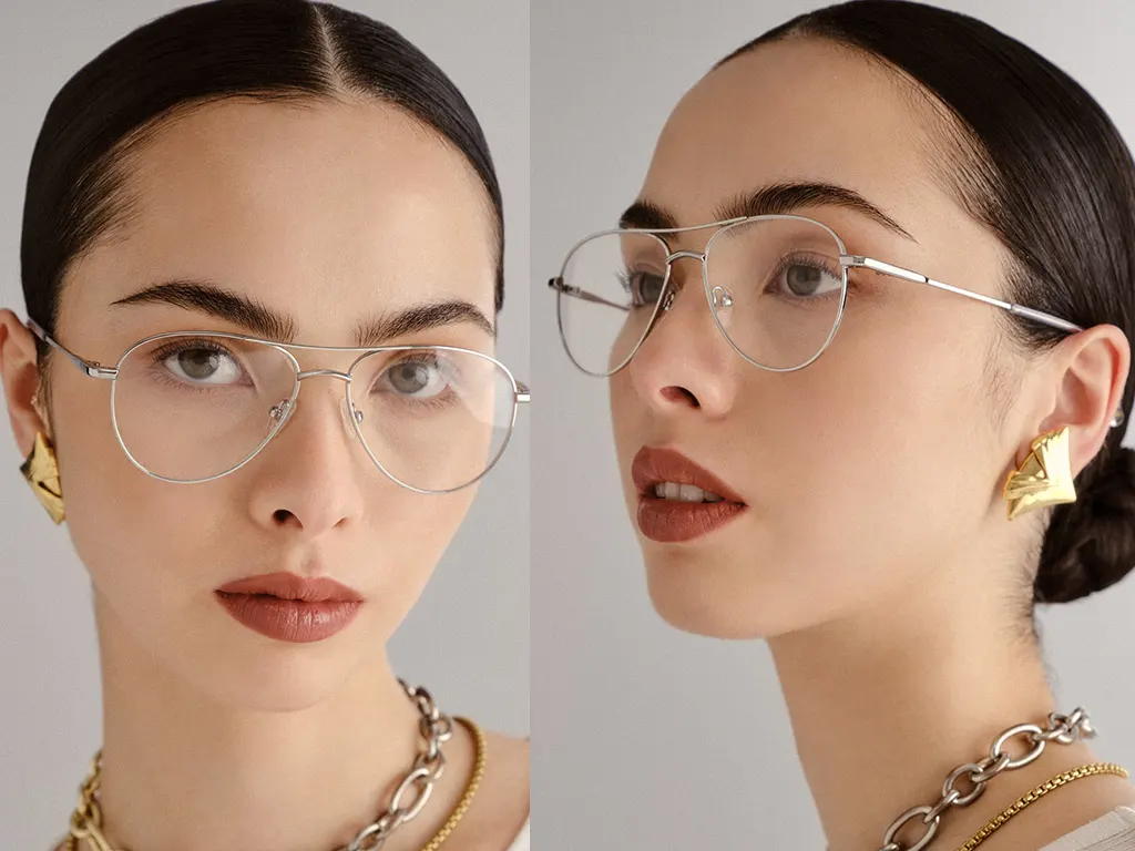 Le Specs After Party SIL Silver 54