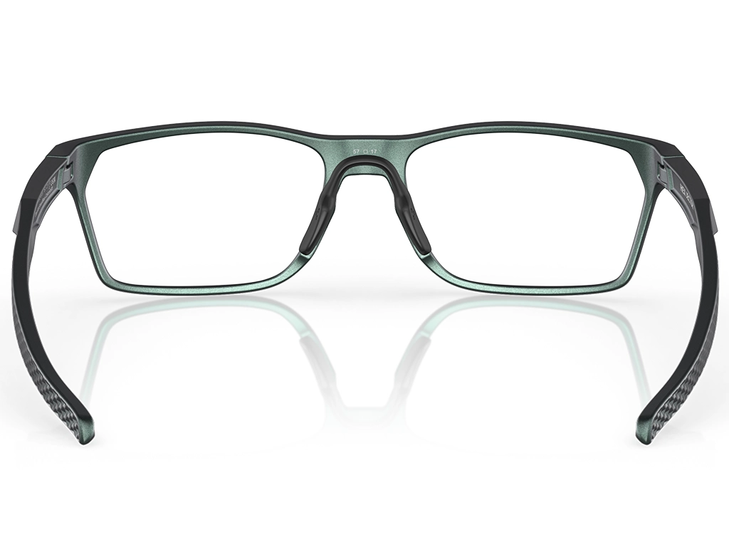 Oakley Hex Jector OX8032 07 55 Dark Matte Silver/Blue Colorshift