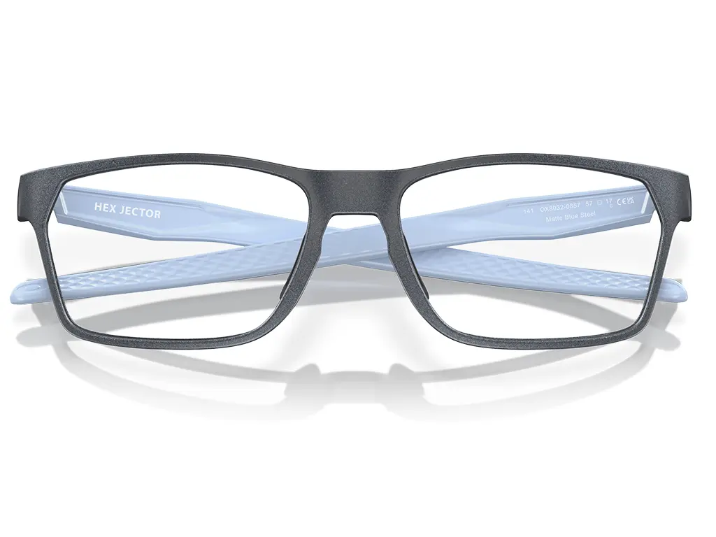 Oakley Hex Jector OX8032 803208 55 Matte Blue Steel