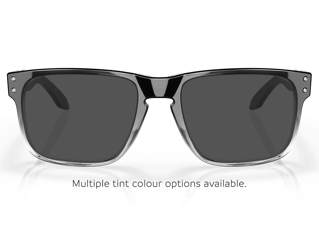 Oakley Holbrook RX 0OX8156 815606 Polished Black Clear Fade 56