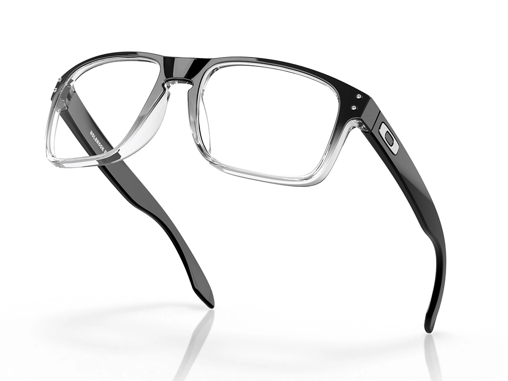 Oakley Holbrook RX 0OX8156 815606 Polished Black Clear Fade 56