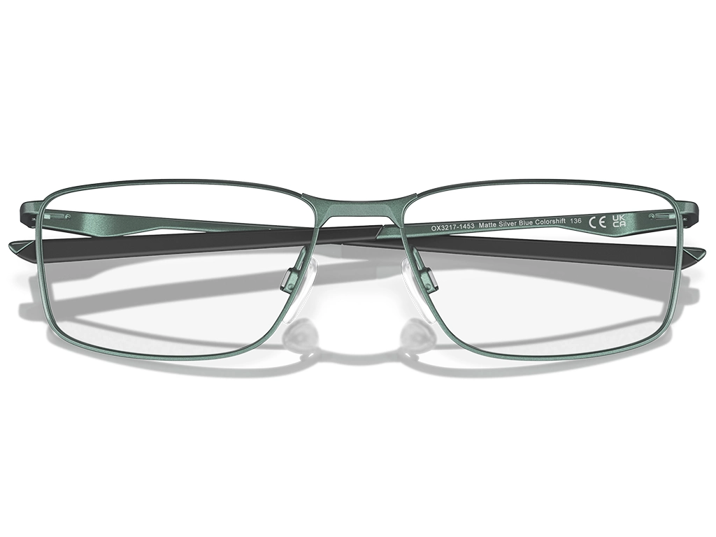 Oakley Socket 5.0 0OX3217 14 Dark Matte Silver/Blue Colorshift 55