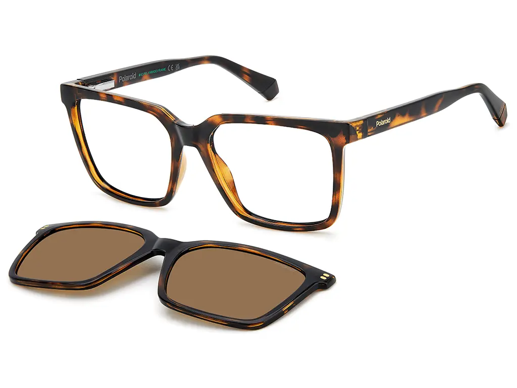 Polaroid PLD D556/C 086 Havana 54 Polarised