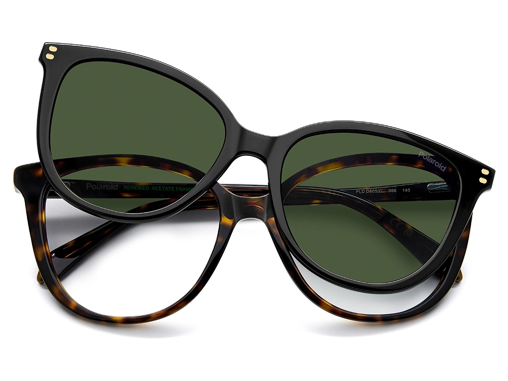 Polaroid PLD D605/C 086 Havana 54 Polarised