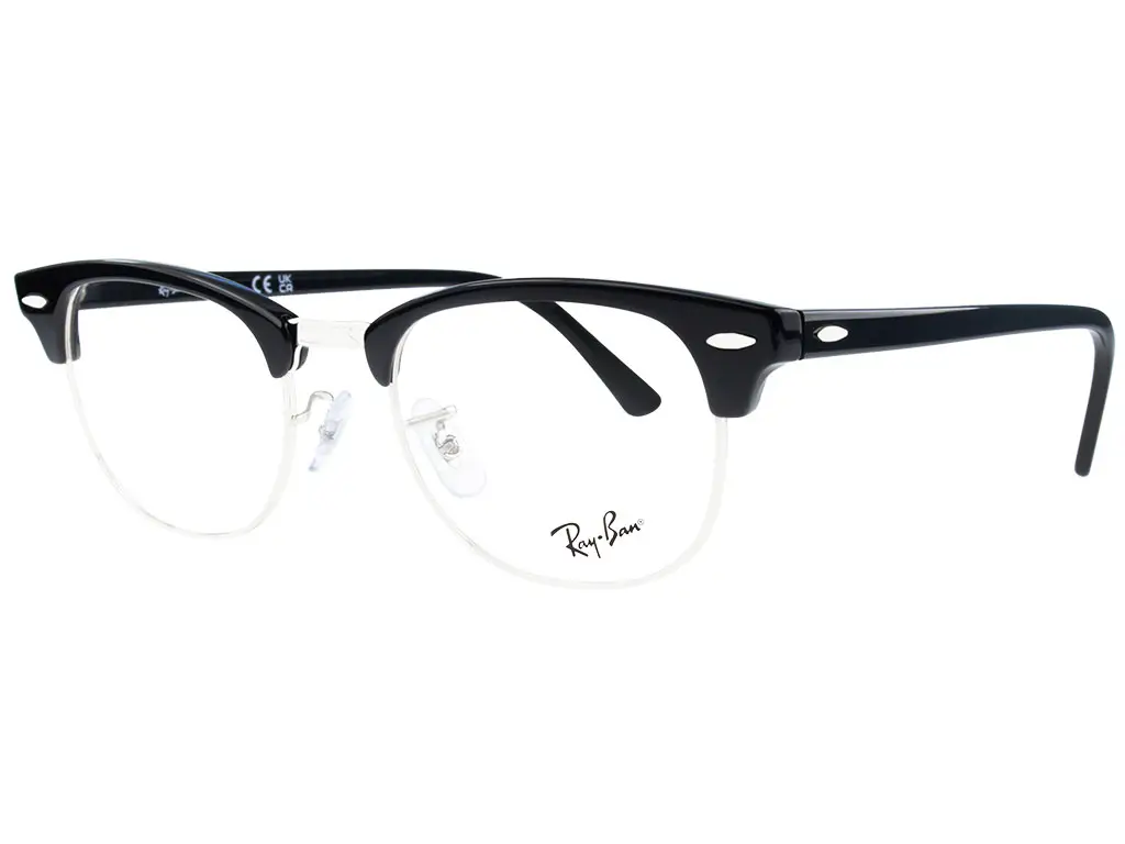 Ray-Ban Clubmaster RX5154 2000 53 Black