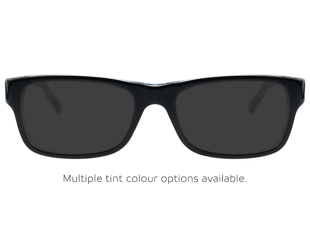 Ray-Ban RX5268 2034 50 Black On Transparent