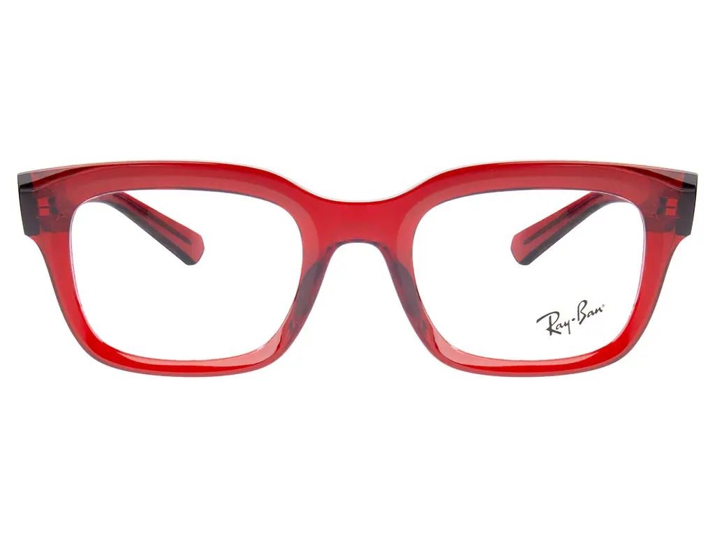 Ray-Ban Chad RX7217 8265 52 Transparent Red