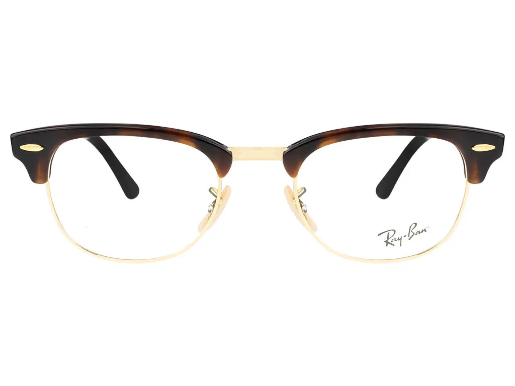 Ray-Ban Clubmaster RX5154 2372 49 Red Havana