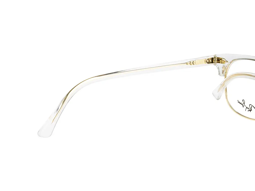 Ray-Ban Clubmaster RX5154 5762 49 Transparent Gold