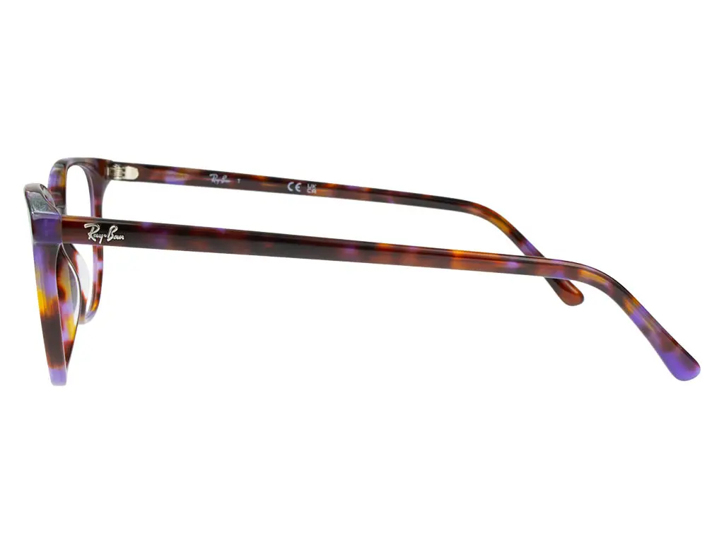 Ray-Ban Elliot RX5397 8175 50 Brown & Violet Havana