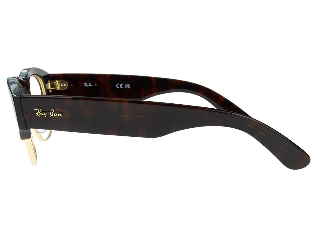 Ray-Ban Mega Clubmaster RX0316V 2372 50 Mock Tortoise on Havana