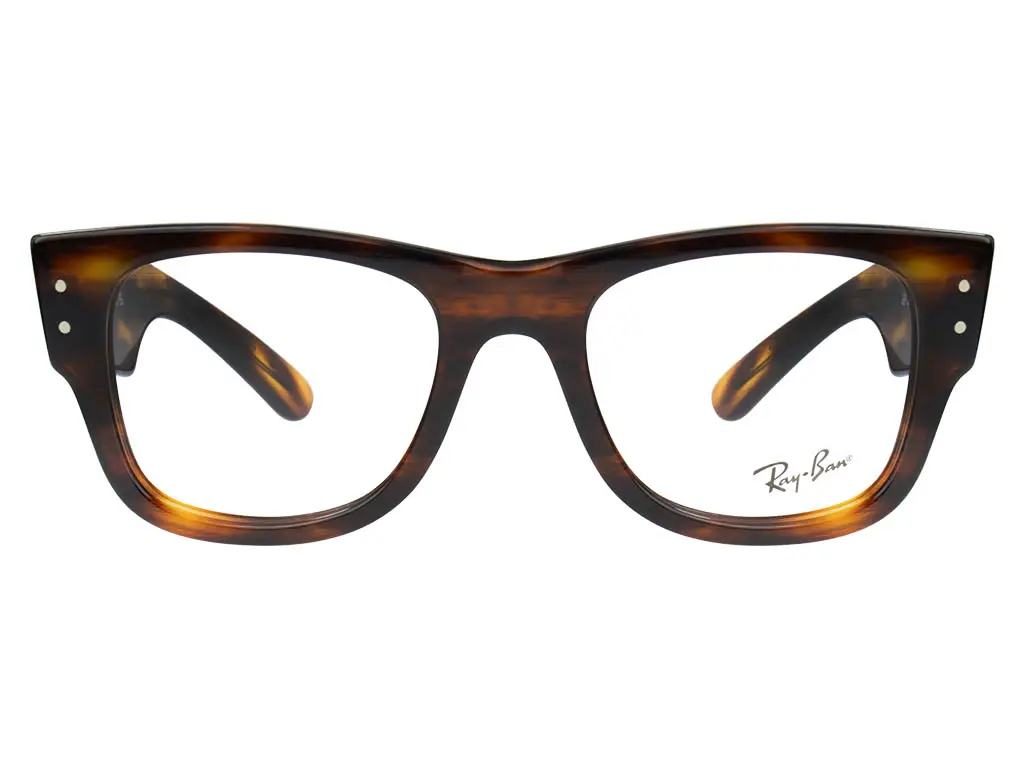 Ray-Ban Mega Wayfarer RX0840V 2144 51 Striped Havana