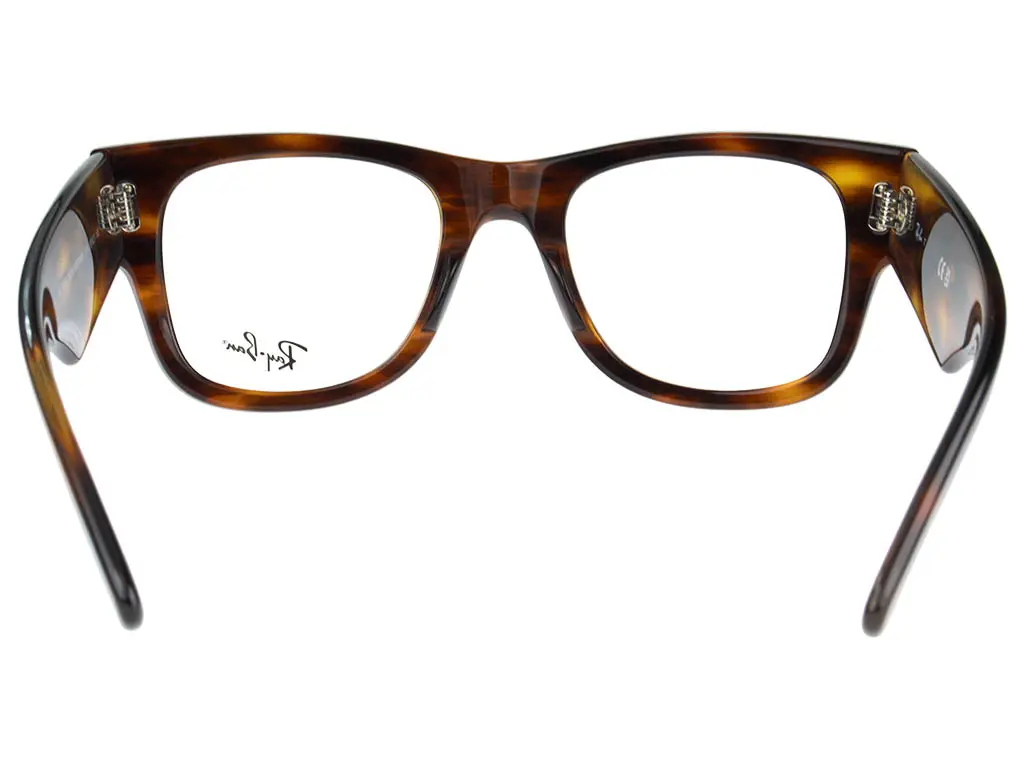 Ray-Ban Mega Wayfarer RX0840V 2144 51 Striped Havana