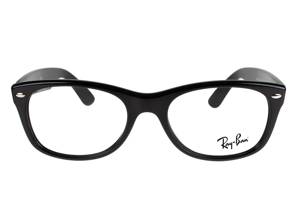 Ray-Ban New Wayfarer RX5184 2000 52 Shiny Black