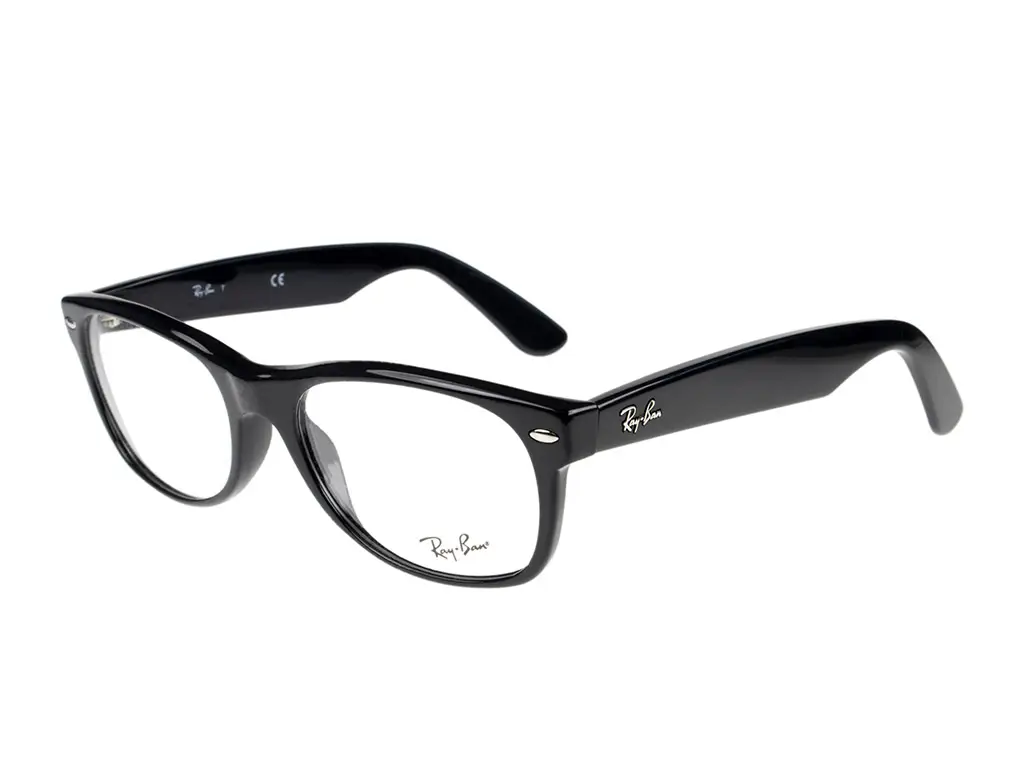 Ray-Ban New Wayfarer RX5184 2000 54 Shiny Black