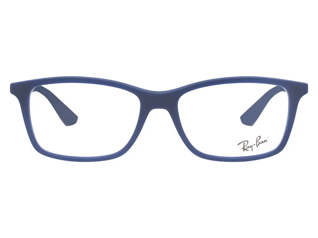 Ray-Ban RX7047 5450 54 Matte Transparent Blue