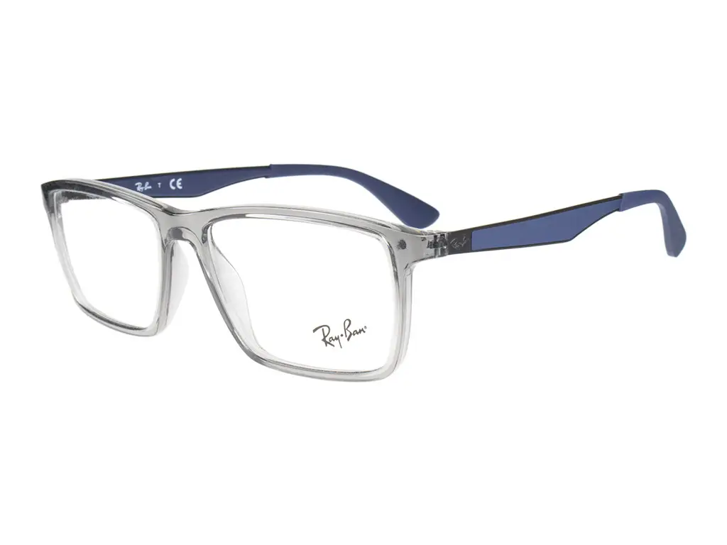 Ray-Ban RX7056 5814 55 Transparent Grey