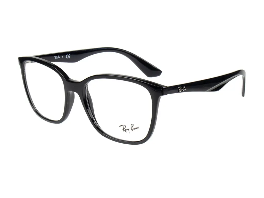 Ray-Ban RX7066 2000 54 Shiny Black