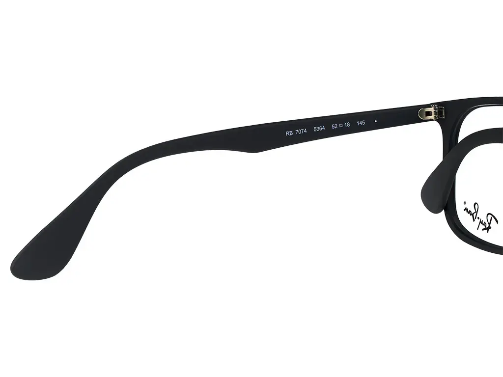 Ray-Ban RX7074 5364 52 Rubber Black