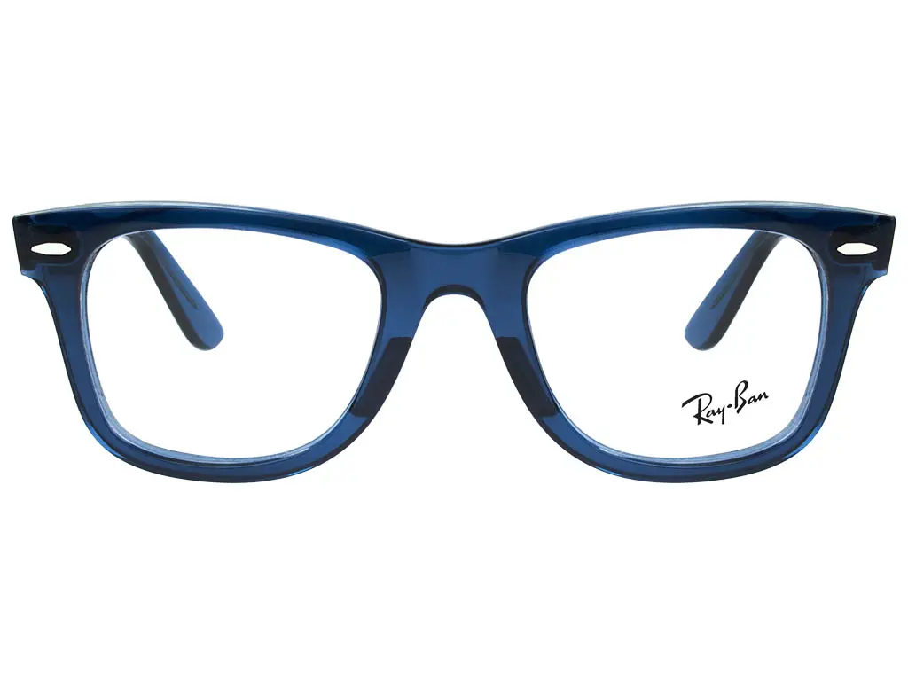 Ray-Ban Wayfarer Ease RX4340V 8223 50 Transparent Dark Blue