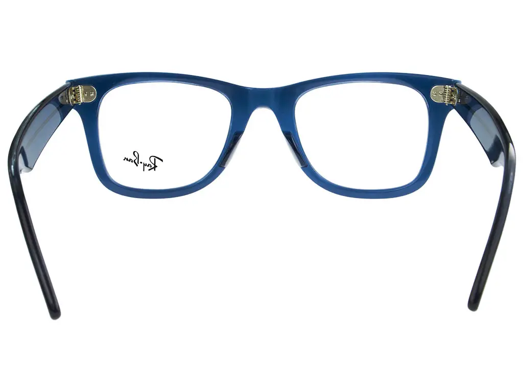 Ray-Ban Wayfarer Ease RX4340V 8223 50 Transparent Dark Blue