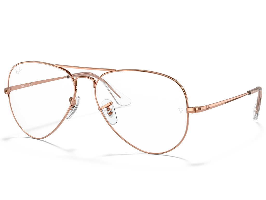 Ray-Ban Aviator 0RX6489 3094 Rose Gold 55