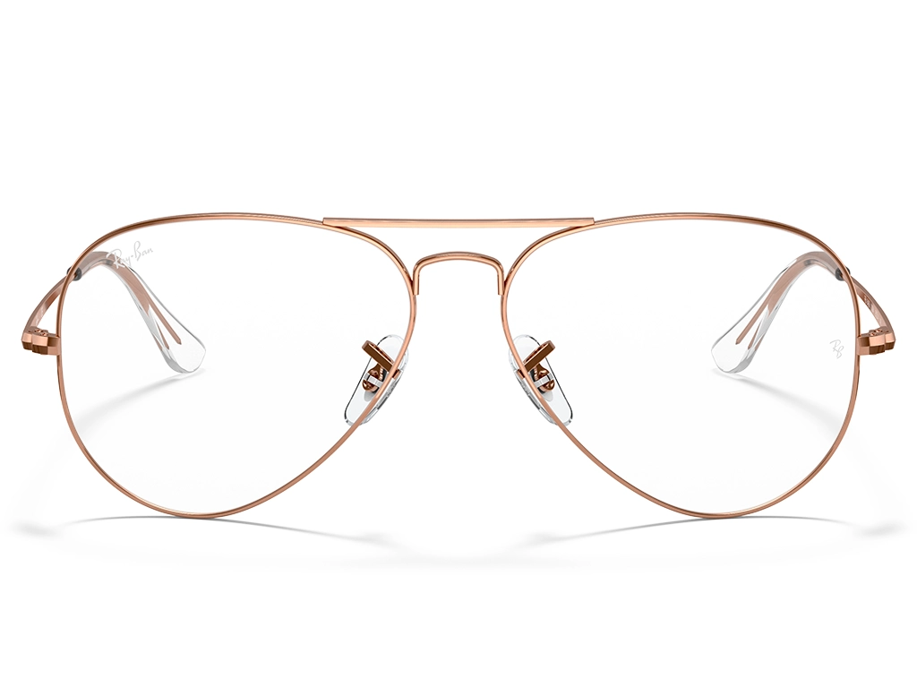 Ray-Ban Aviator 0RX6489 3094 Rose Gold 55