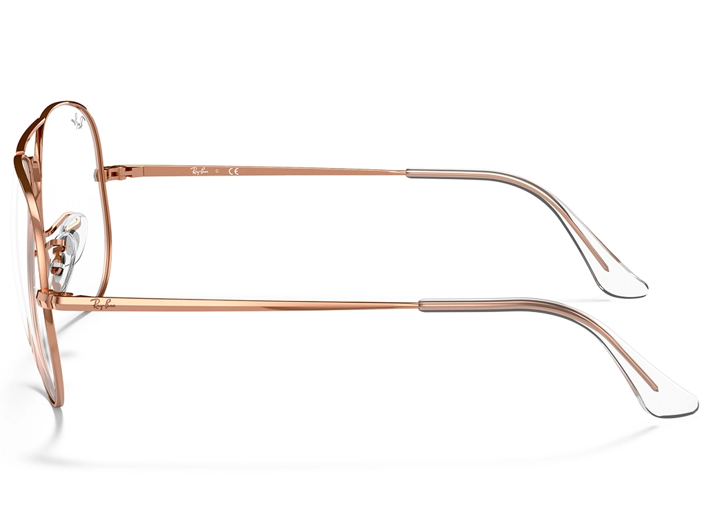 Ray-Ban Aviator 0RX6489 3094 Rose Gold 55