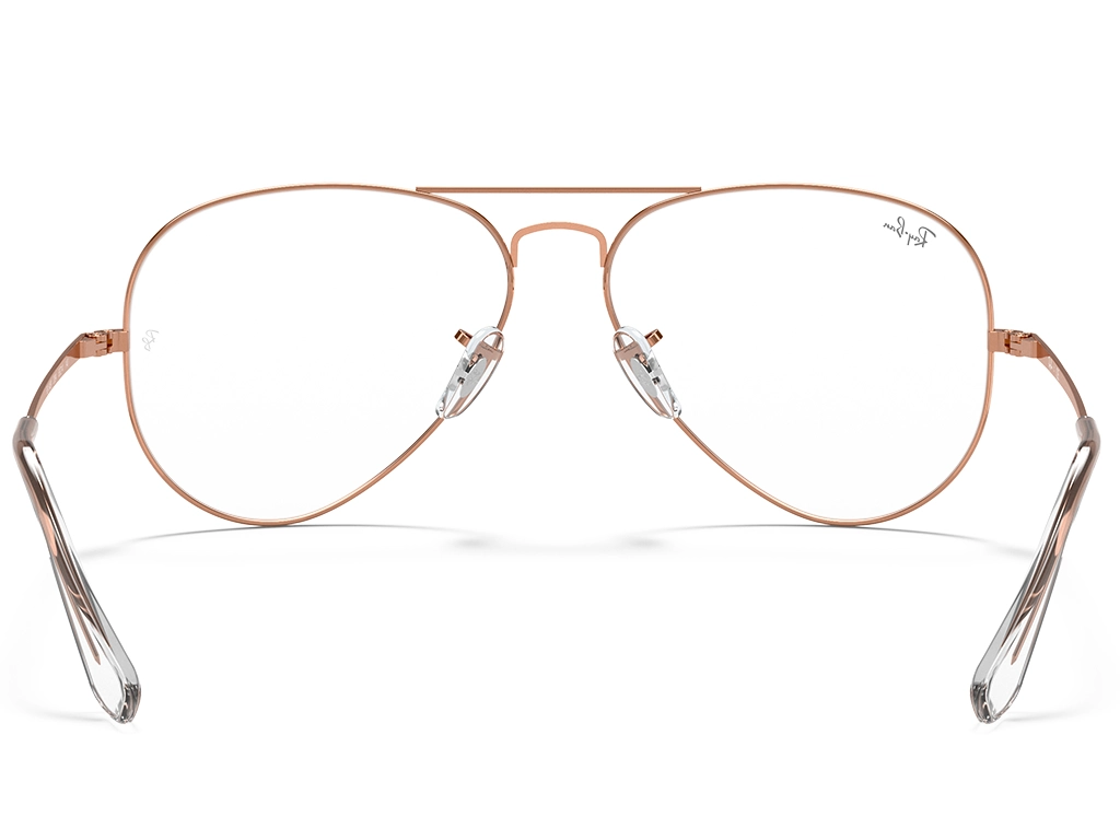 Ray-Ban Aviator 0RX6489 3094 Rose Gold 55