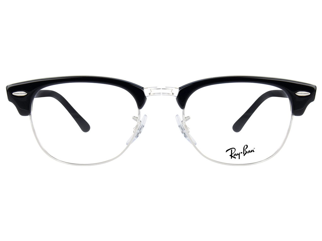 Ray-Ban Clubmaster RX5154 2000 49 Shiny Black