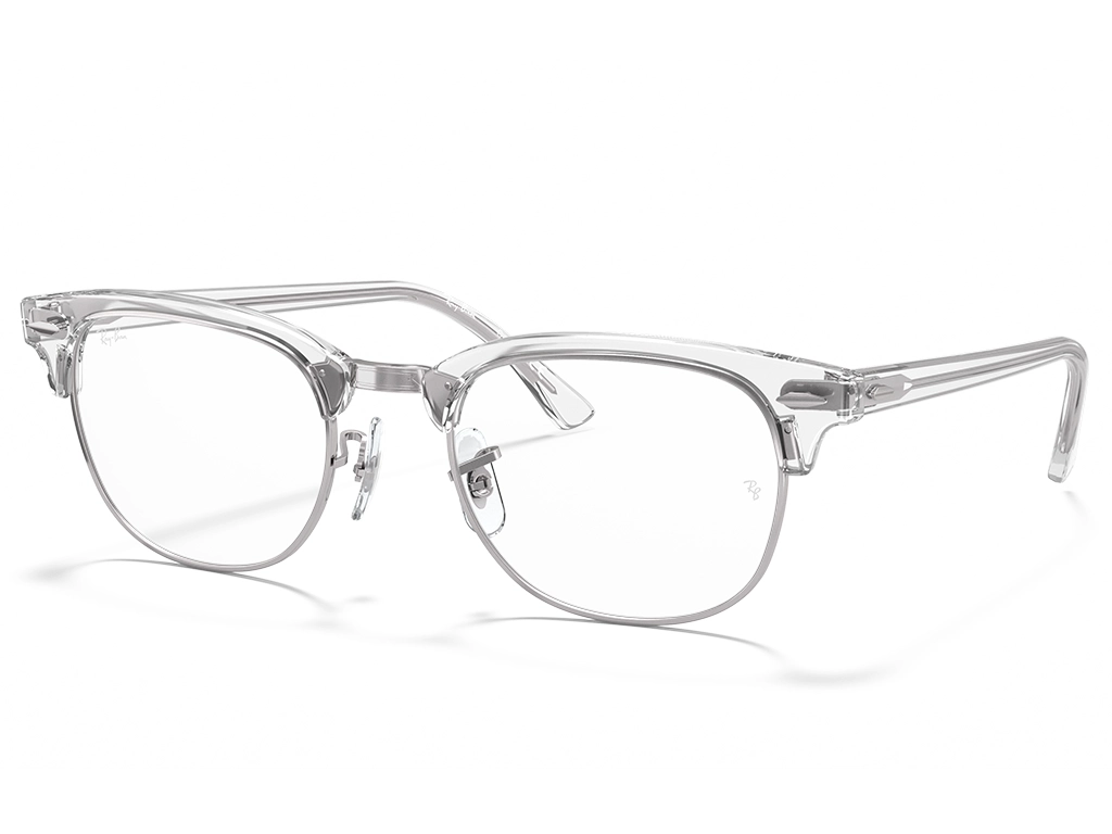 Ray-Ban Clubmaster RX5154 2001 49 White Transparent