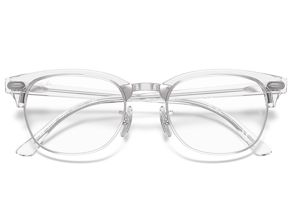 Ray-Ban Clubmaster RX5154 2001 49 White Transparent