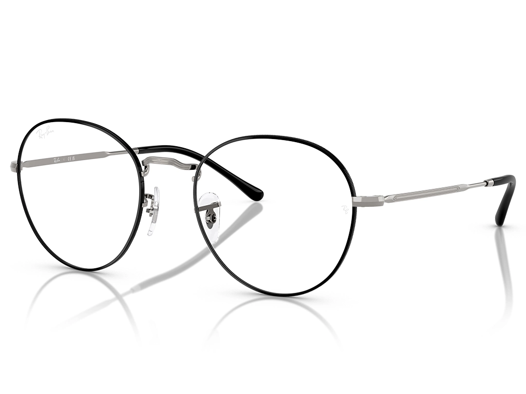 Ray-Ban David RX3582V 3179 49 Black on Gunmetal