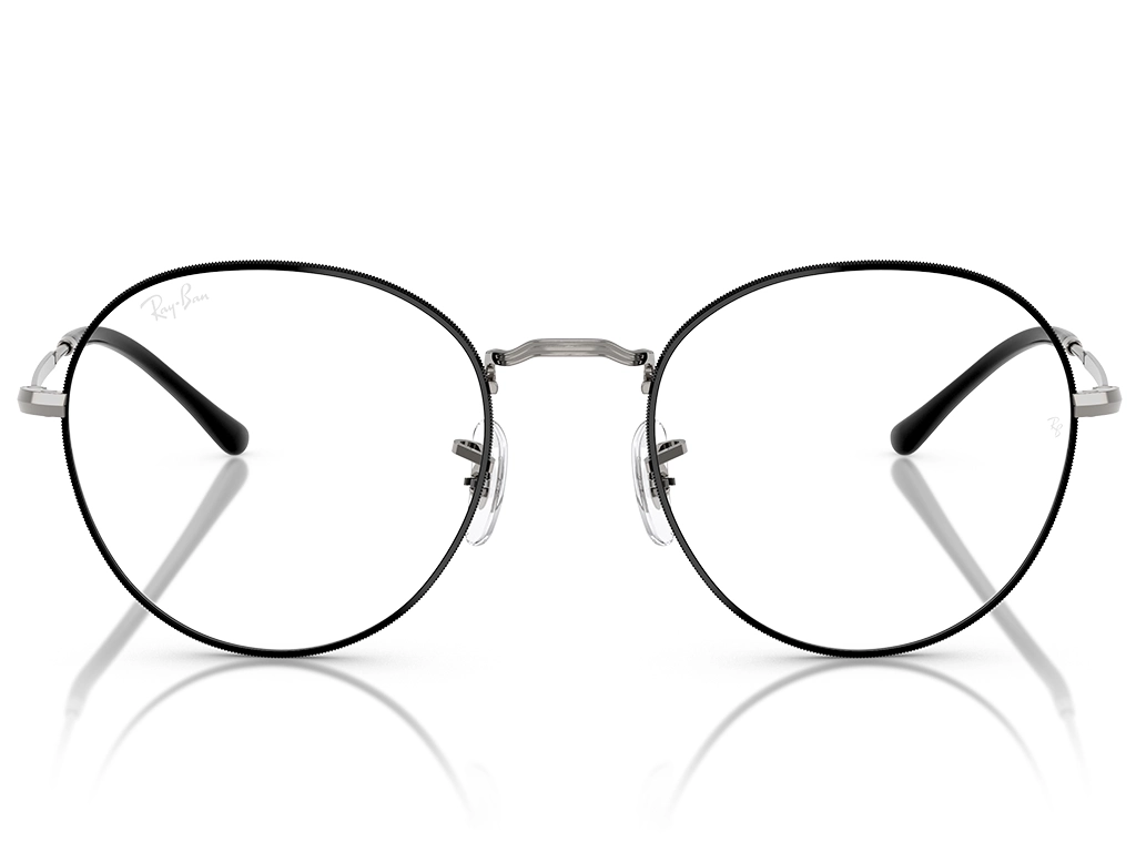 Ray-Ban David RX3582V 3179 49 Black on Gunmetal