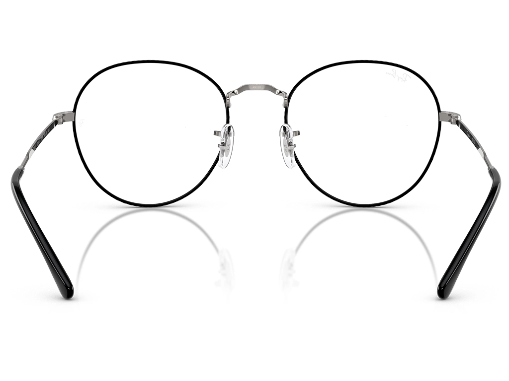 Ray-Ban David RX3582V 3179 49 Black on Gunmetal