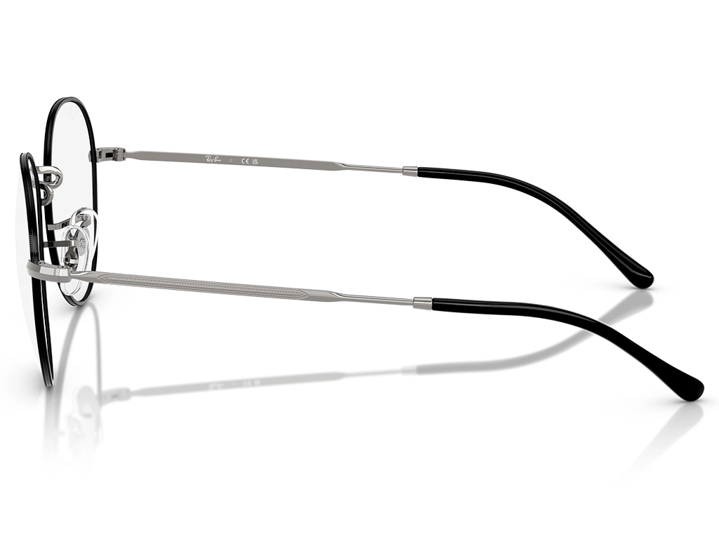 Ray-Ban David RX3582V 3179 49 Black on Gunmetal