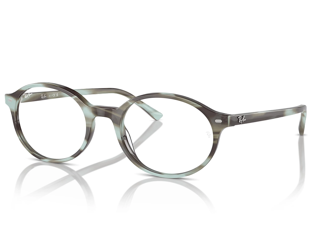 Ray-Ban German RX5429 8356 51 Striped Green