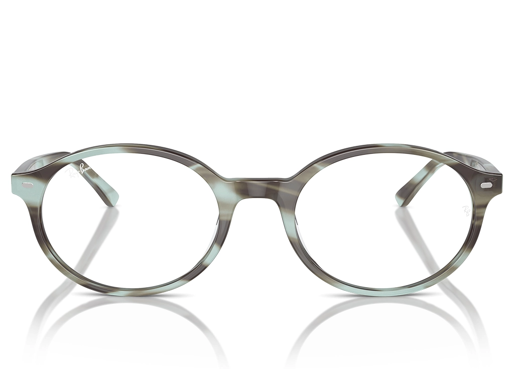 Ray-Ban German RX5429 8356 51 Striped Green