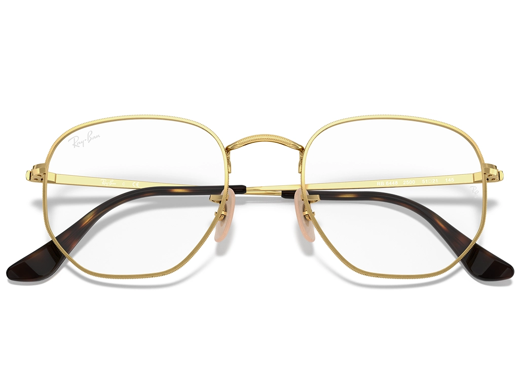 Ray-Ban Hexagonal RX6448 2500 51 Gold