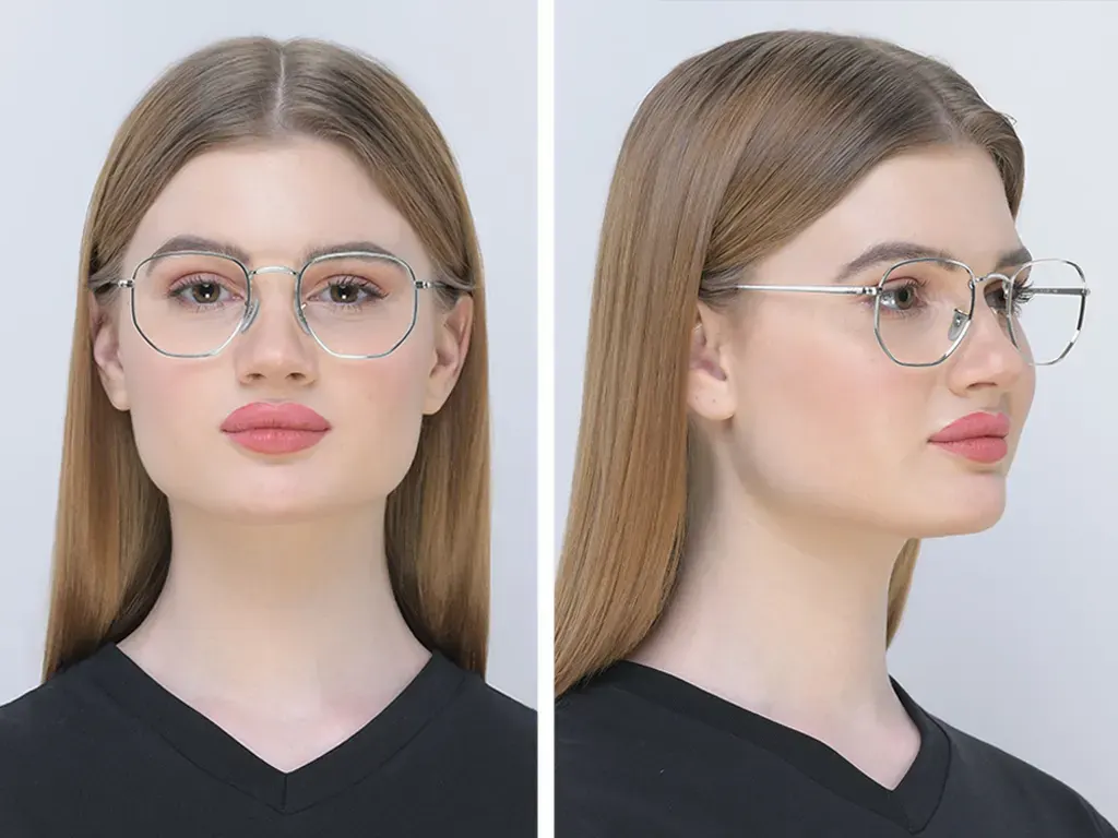 Ray-Ban Hexagonal RX6448 2501 51 Silver