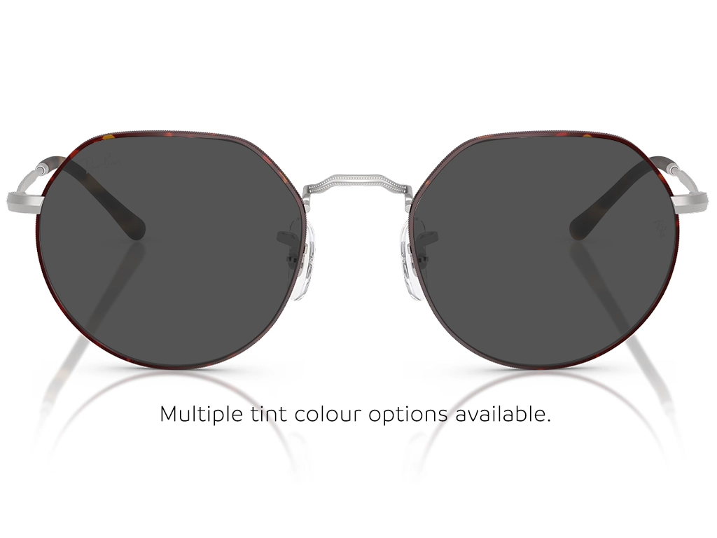 Ray-Ban Jack RX6465 3194 51 Polished Matte Havana on Matte Silver