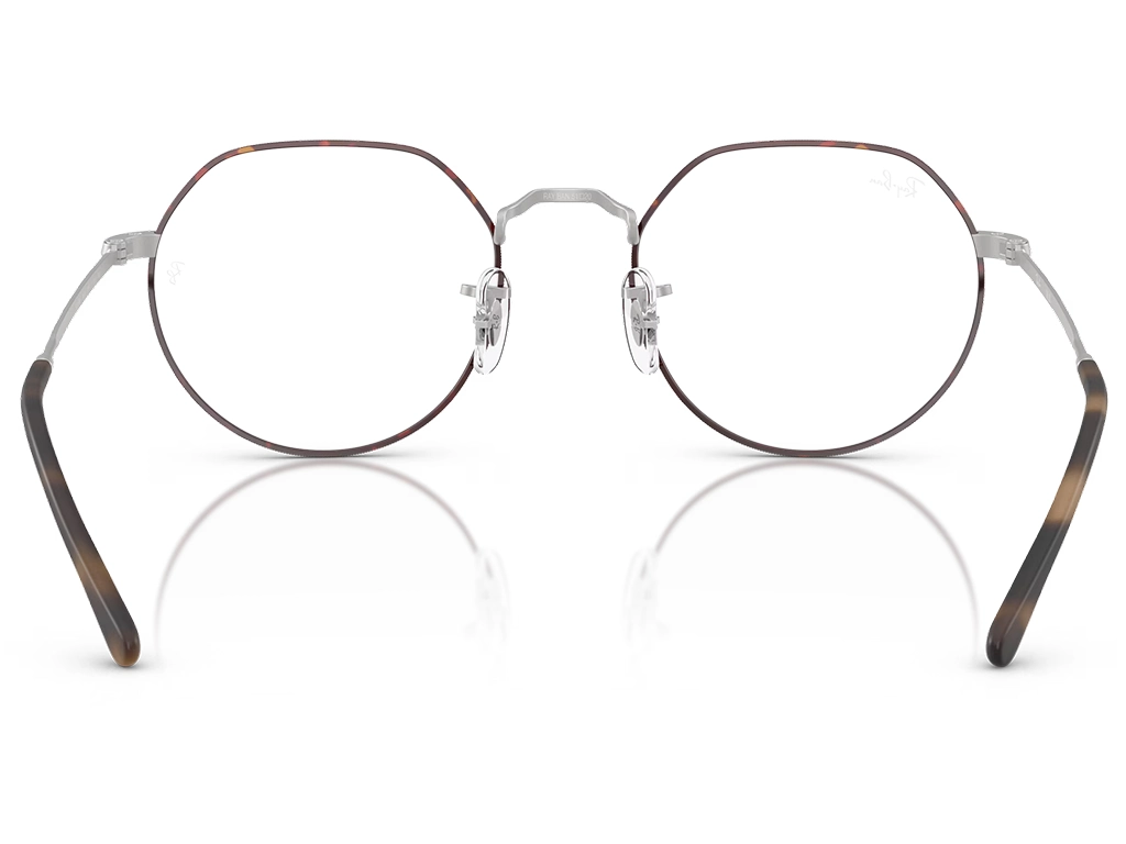 Ray-Ban Jack RX6465 3194 51 Polished Matte Havana on Matte Silver