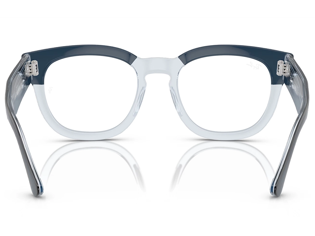 Ray-Ban Mega Hawkeye RX0298V 8324 50 Blue on Transparent Blue