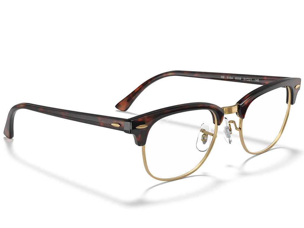 Ray-Ban Clubmaster RX5154 8058 51 Mock Tortoise