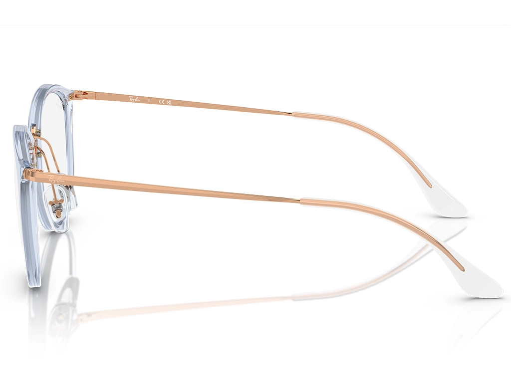 Ray-Ban RX7140 Optics 8336 Transparent Light Blue 49