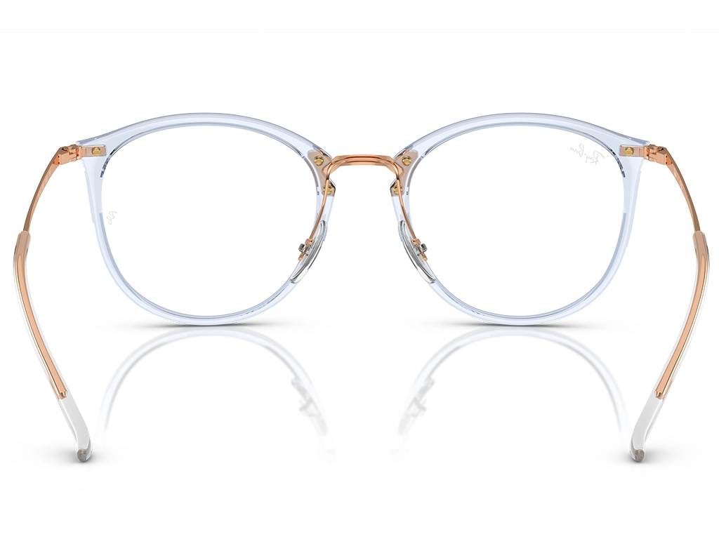 Ray-Ban RX7140 Optics 8336 Transparent Light Blue 49