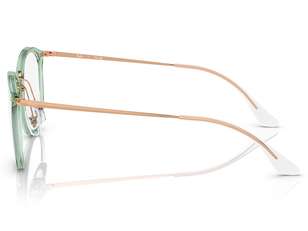 Ray-Ban RX7140 Optics 8337 Transparent Green 49